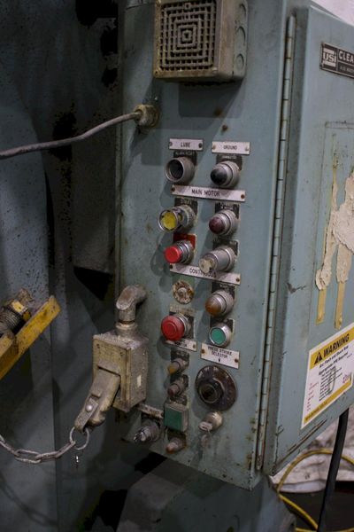 110 TON CLEARING OBI BACKGEARED PRESS: STOCK #74903