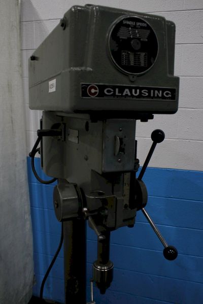 15" CLAUSING SINGLE SPINDLE DRILL:  STOCK #74654