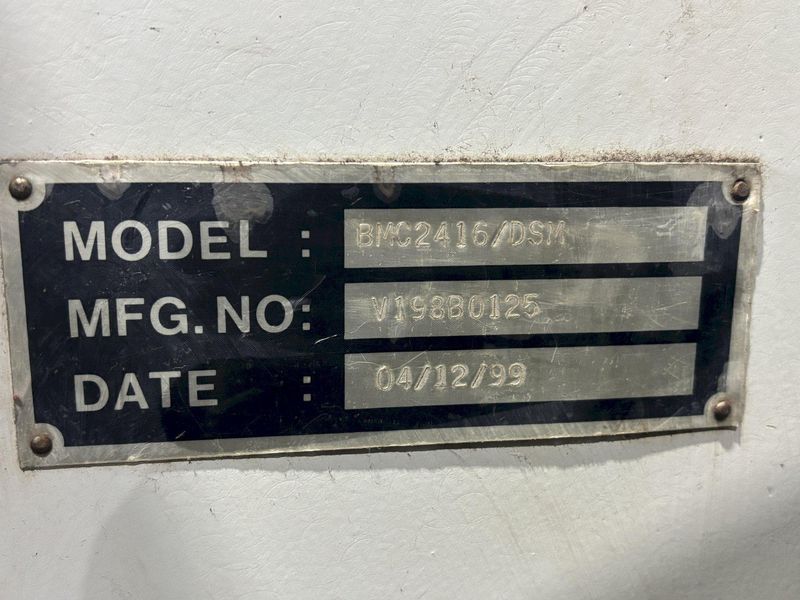 16" X 24" X 20" HURCO MODEL BMC2416/DSM VERTICAL CNC MACHINING CENTER: STOCK #22461