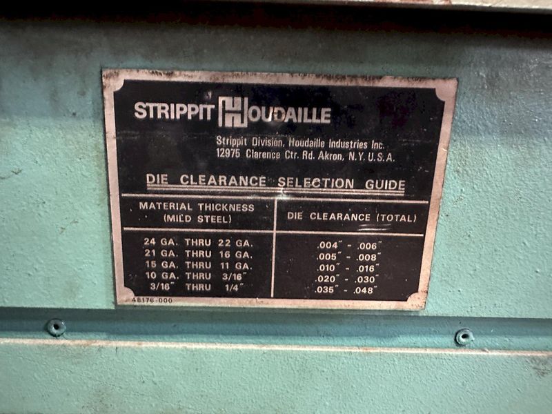 STRIPPIT MODEL 30/30 PUNCH TOOLING & HOLDERS: STOCK #15900