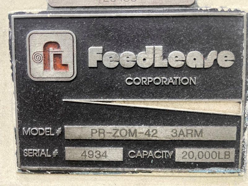 20,000 lbs. Feed Lease Motorized Reel with Coil Car