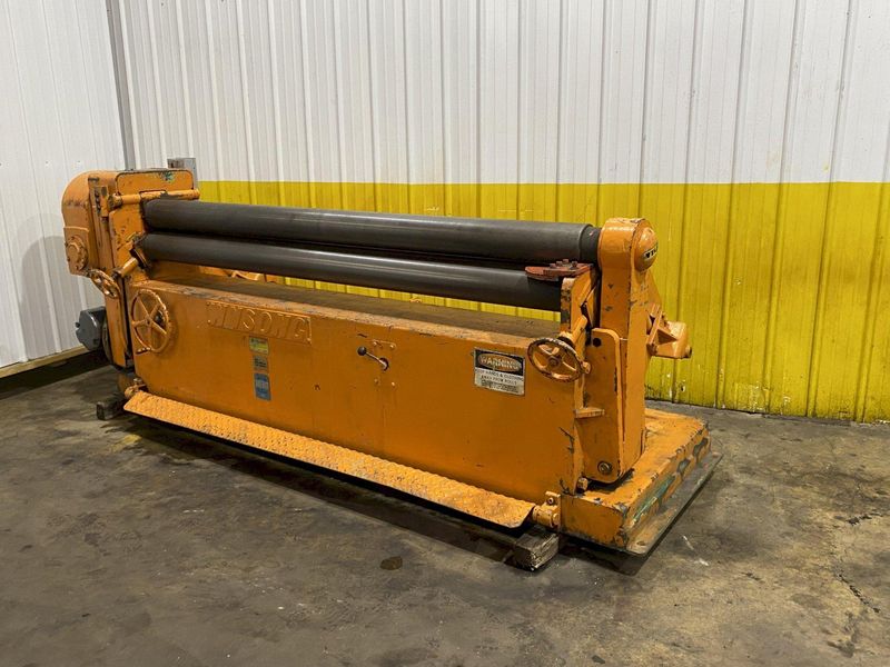 8' X 10 GAUGE WYSONG MODEL #D-96 PLATE BENDING ROLL : STOCK #18273
