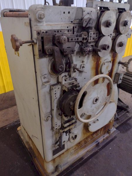 .148" x 2.75" COIL O.D. TORRINGTON MODEL #W12 SPRING COILER / COIL MAKING MACHINE: STOCK #18728