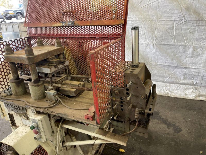18 TON TISHKEN CUTOFF PRESS:   STOCK #76597