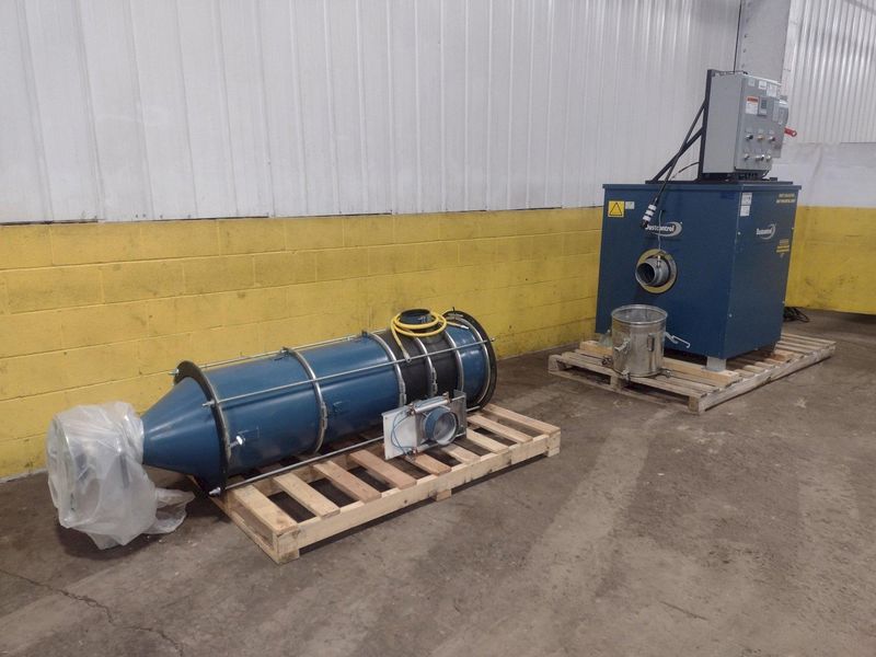15 HP DUSTCONTROL MODEL #DC-11 & RAF-1600 DUST COLLECTOR SYSTEM: STOCK #17169