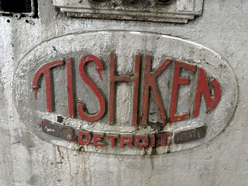 12 STAND X 1.375" TISHKEN MODEL #12-MLW1-3/8 ROLLFORMER 8" ROLL SPACE: STOCK #20529