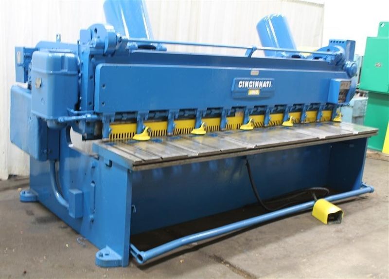 10' X 1/4" CINCINNATI POWER SQUARING SHEAR: STOCK #61965