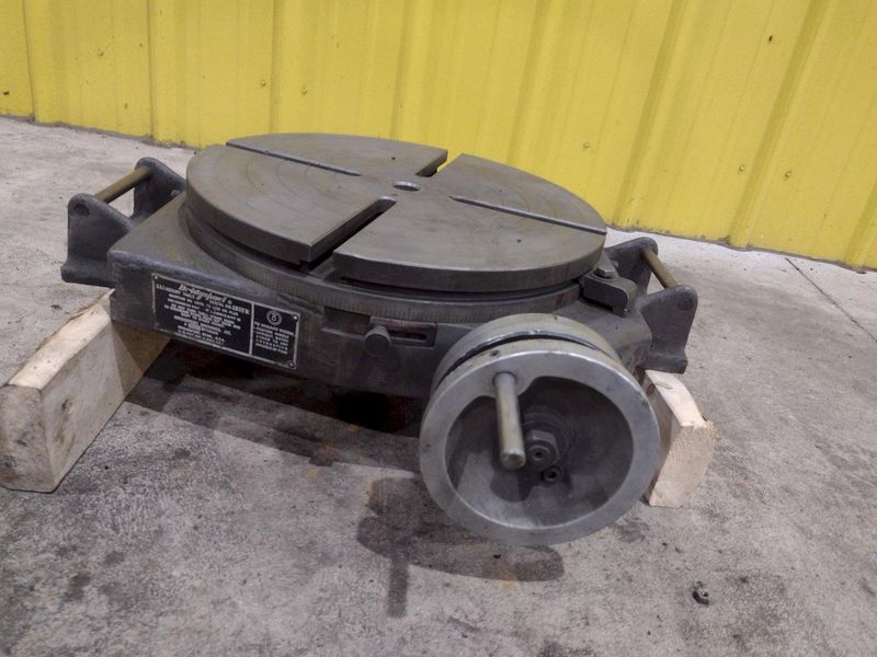 15" BRIDGEPORT MODEL #15 ROTARY TABLE: STOCK 22437