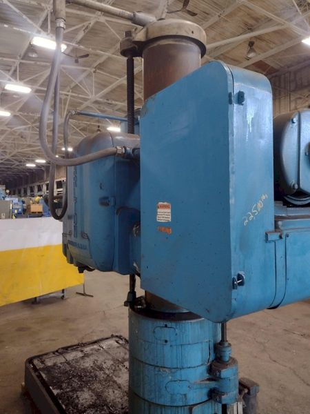6' X 17" CARLTON MODEL #4A RADIAL ARM DRILL: STOCK #17043