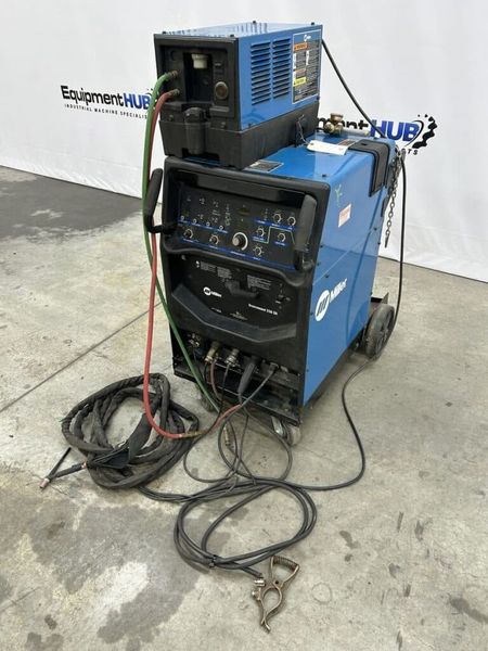 Miller Syncrowave 250 DX AC/DC Tig Welder w/ Miller Coolmate 3 Coolant System