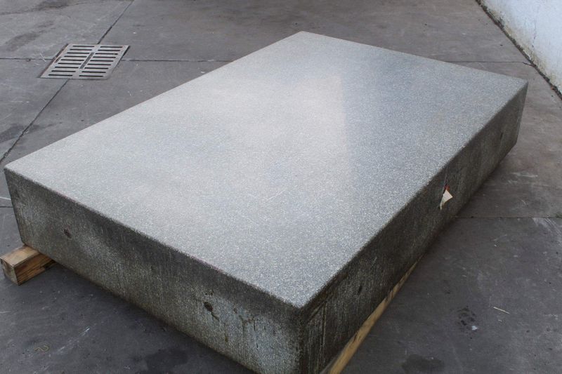48"  X 72" X 12-1/2" GRANITE SURFACE PLATE: STOCK #72286