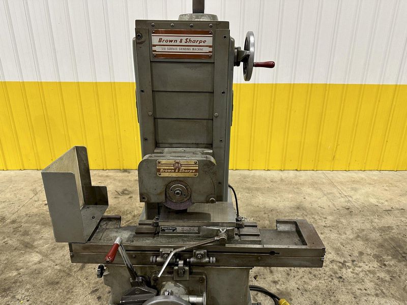 5" X 10"" BROWN & SHARPE MODEL #510 HORIZONTAL HYDRAULIC SURFACE GRINDER: STOCK #22044