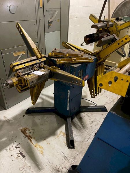 PA Double End Coil Reel and PA Coil Straightener