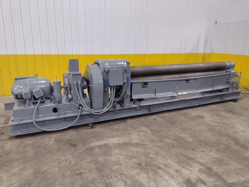 10' X 1/4" WEBB MODEL #6L INITIAL PINCH 3 ROLL PLATE ROLL: STOCK #18988