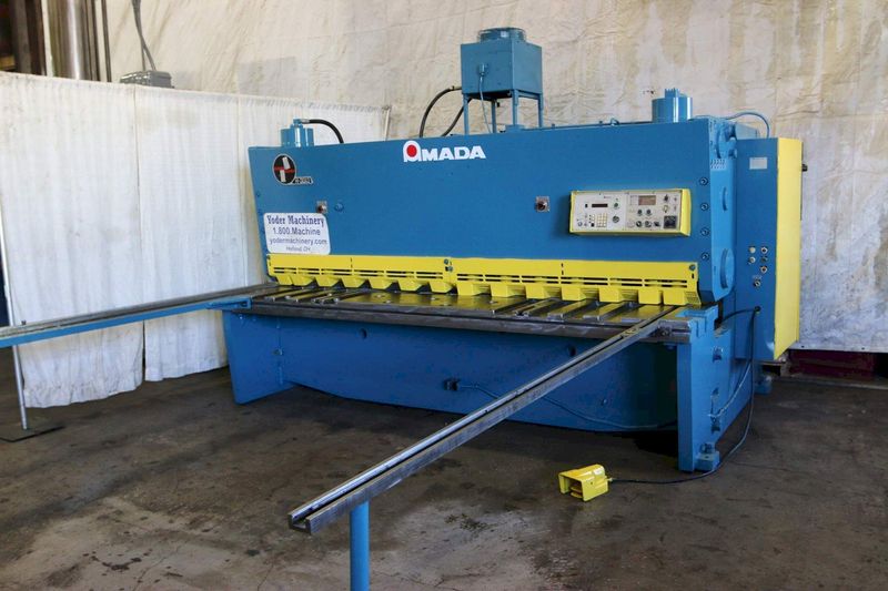 10' X 1/2" AMADA MODEL #H3013 HYDRAULIC SHEAR: STOCK #67833