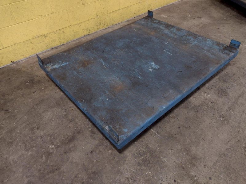 4000 LB 2 TON X 48" X 60" X 48" H ADVANCE LIFTS HYDRAULIC ELECTRIC SCISSOR LIFT TABLE: STOCK #16