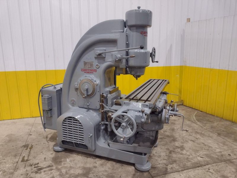 15 HP KEARNEY & TRECKER MODEL #4CH VERTICAL MILL: STOCK #22776