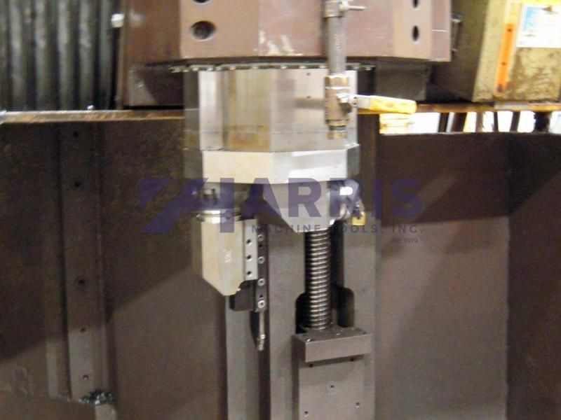 124" Bullard Dyn-au-tape 2 Axis CNC Vertical Boring Mill with Fanuc 15TT Control
