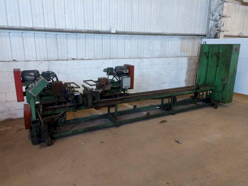 2" X 10' LEMONT MODEL 54557M DOUBLE END TUBE DE-DIMPLER: STOCK #11894