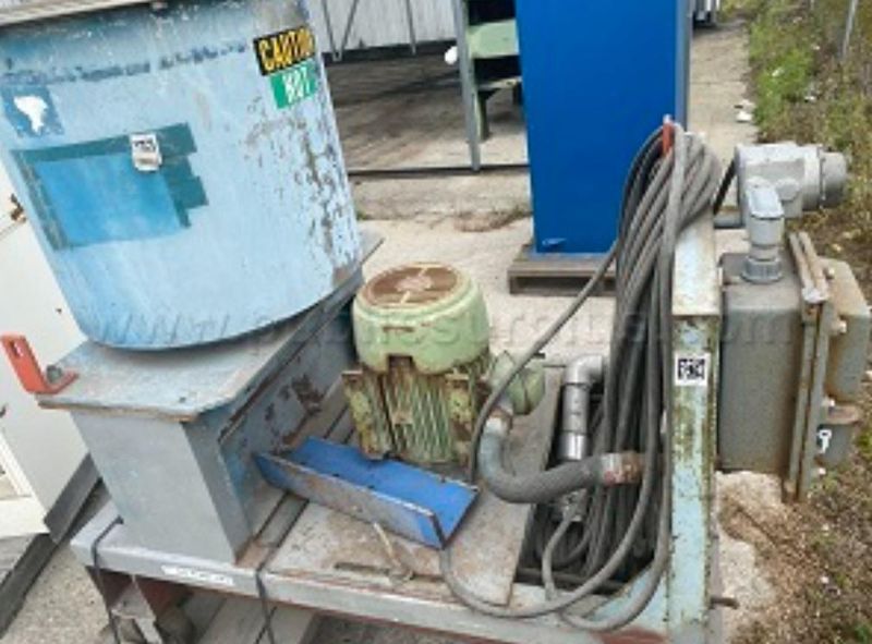 15 HP PHYDRO-PULPER UNIT ON PORTABLE CART: STOCK #16775