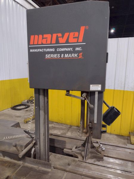 18" X 22" 2018 MARVEL AMADA SERIES 8 MARK II-V VERTICAL TILT FRAME BANDSAW: STOCK #23746