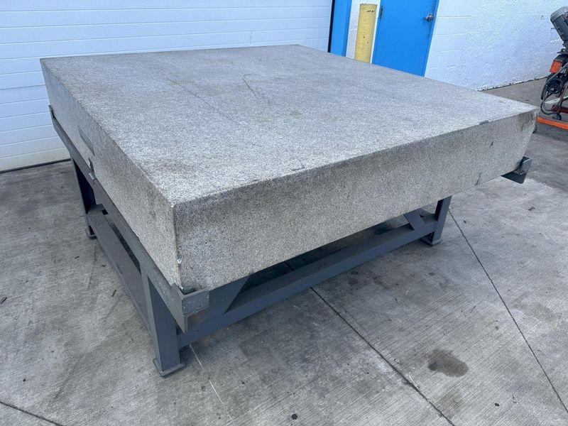 70" X 74" 12" STANDBRIDGE GRANITE SURFACE PLATE: STOCK #77848