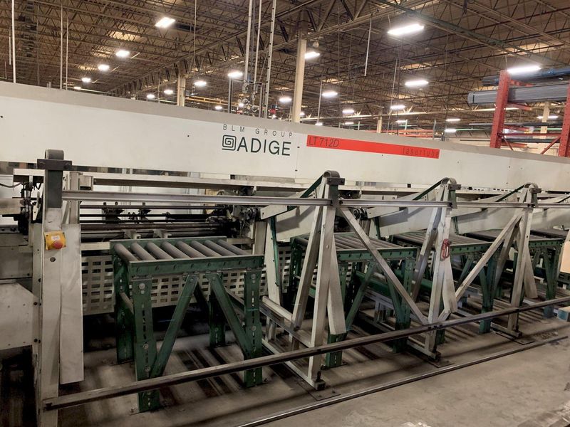2008 BLM MODEL #LT712 CNC TUBE LASER: STOCK 16390