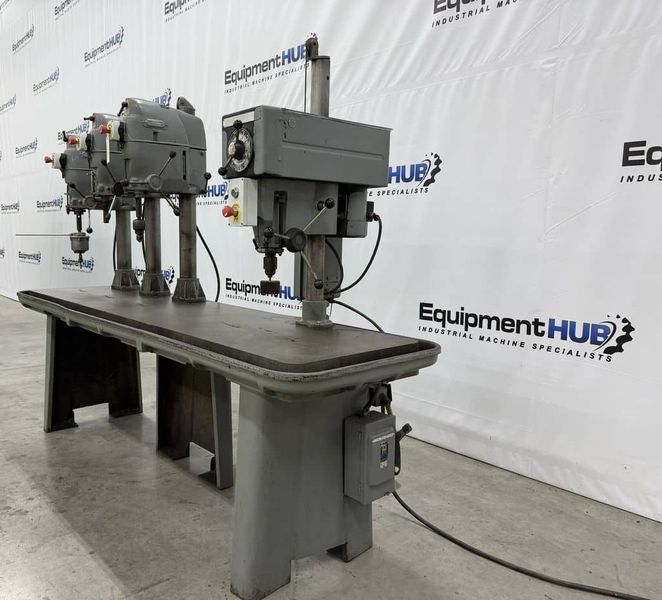 Delta  Multi-Head 4 Head Gang Variable Speed Drill Press Station