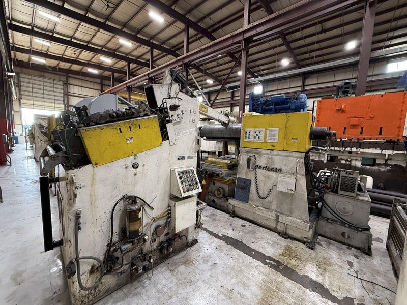 30,000 lbs. x 42" Perfecto Servo - Conventional Coil Feed Line For Metal Stamping