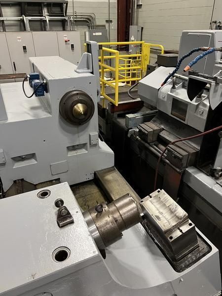 1700mm (67") x 8000mm (26') Wemex Heckert Roll Grinder Model SAXW-1600/2