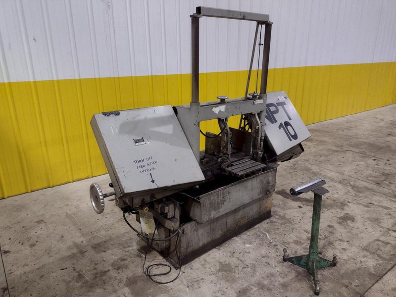 15" X 17" WF WELLS MODEL #F-15 TWIN POST HORIZONTAL BANDSAW: STOCK #22132