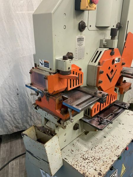 50 TON BAILEIGH HYDRAULIC IRONWOKER: STOCK #76319