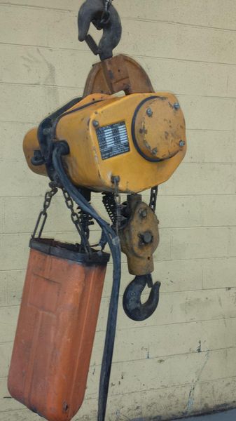 3 TON JET HOIST: STOCK #64507