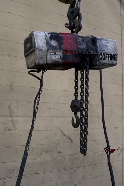 1 TON COFFING ELECTRIC CHAIN  HOIST: STOCK #73083