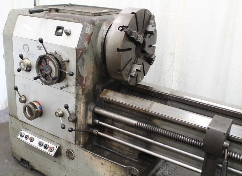 24/30" X 144" LANSING GAP BED ENGINE LATHE: STOCK #63111