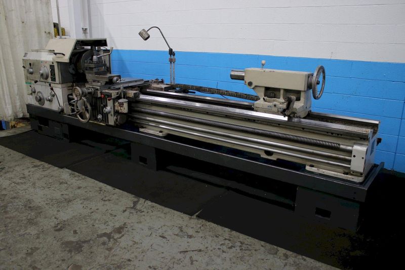 24-3/4" X 118" SHENYANG GAP BED ENGINE LATHE LOT #74025