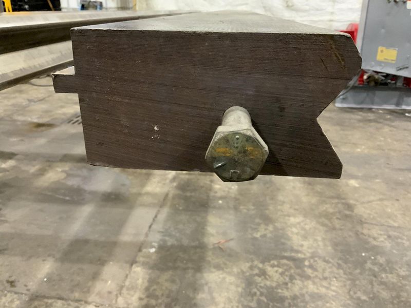 (SET OF TWO) 12' " OFFSET PRESS BRAKE DIES: STOCK # 73078