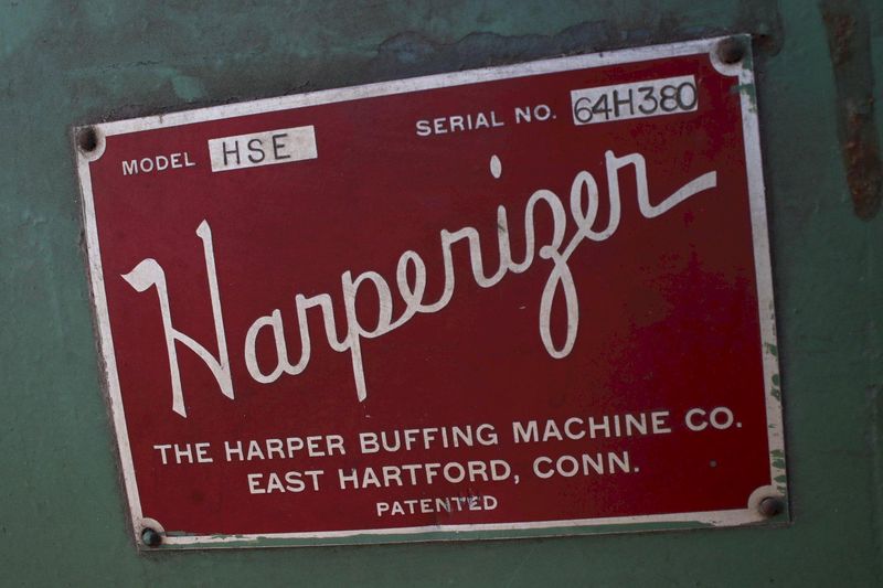 HARPERIZER MODEL HSE FINISHING MACHINE:  STOCK #76502