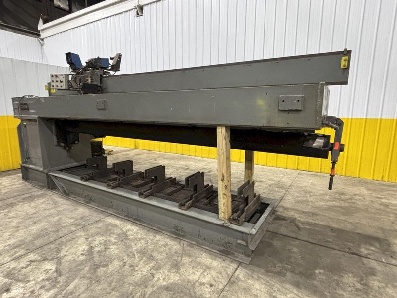 144" GOURAN / LINDE SEAM WELDER WITH MILLER INVISION #456P POWER SUPPLY: STOCK #22514