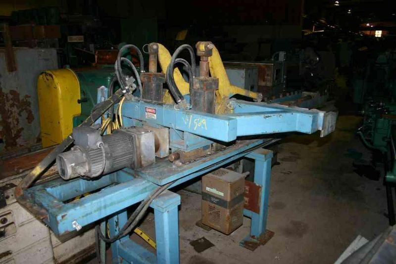 2" X 5' METLSAW AUTOMATIC TRAVERSING PLATE SAW:  STOCK #17128