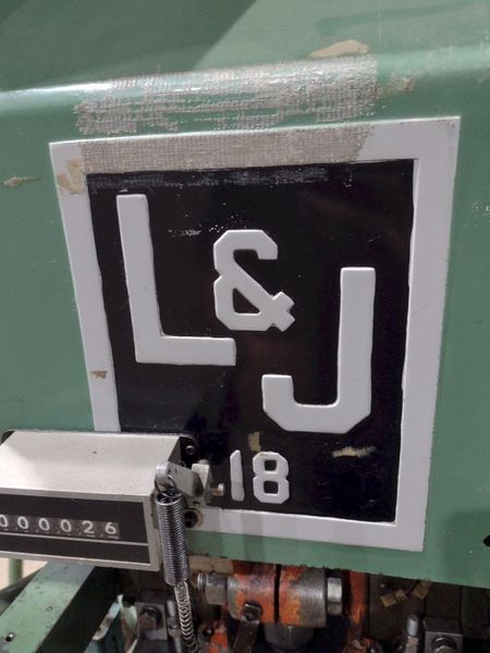 18 TON L&J OBI STAMPING PUNCH PRESS, 2" STROKE: STOCK #18263