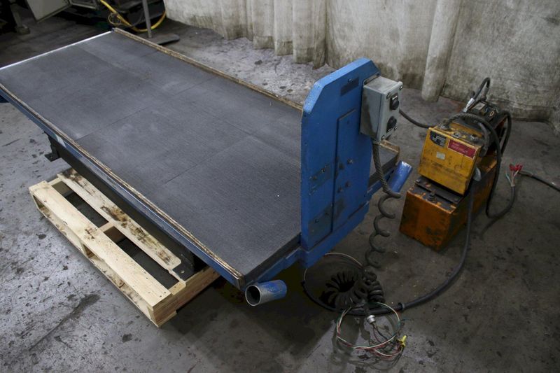1000 LBS BLUE GIANT HYDRAULIC SCISSOR LIFT TABLE: STOCK #76651