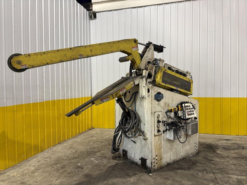 15,000 LBS X 18" X 0.310" COE PRESS EQUIPMENT FEED LINE, COIL REEL & CAR WITH STRAIGHTENER: STOC