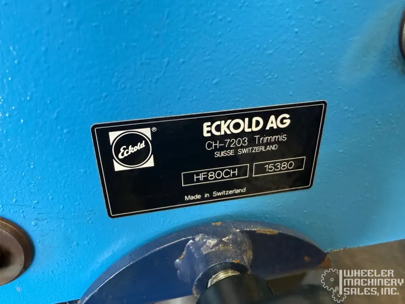 ECKHOLD HF80CH Shrinker/Stretcher #7946 #2