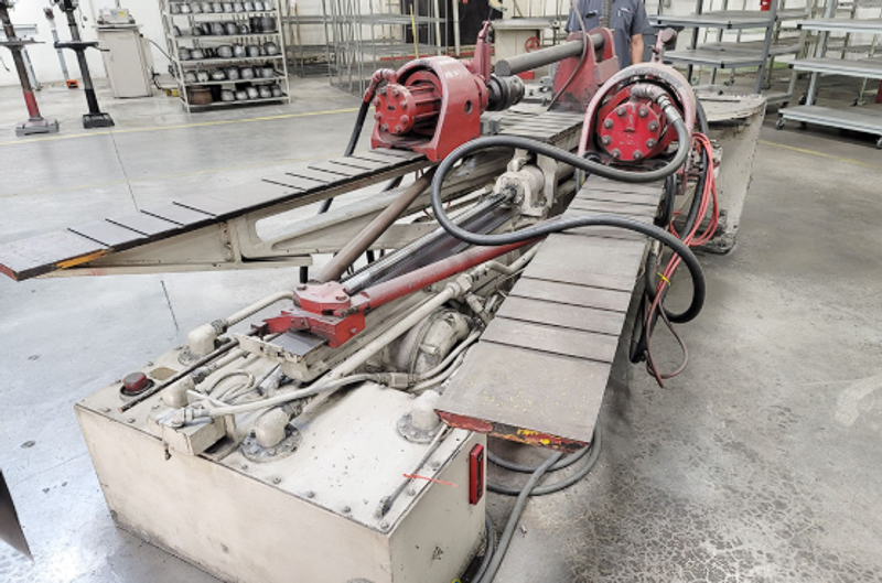 Hufford A-10 Stretch Wrap Forming Machine 17.5 Tons x 65″