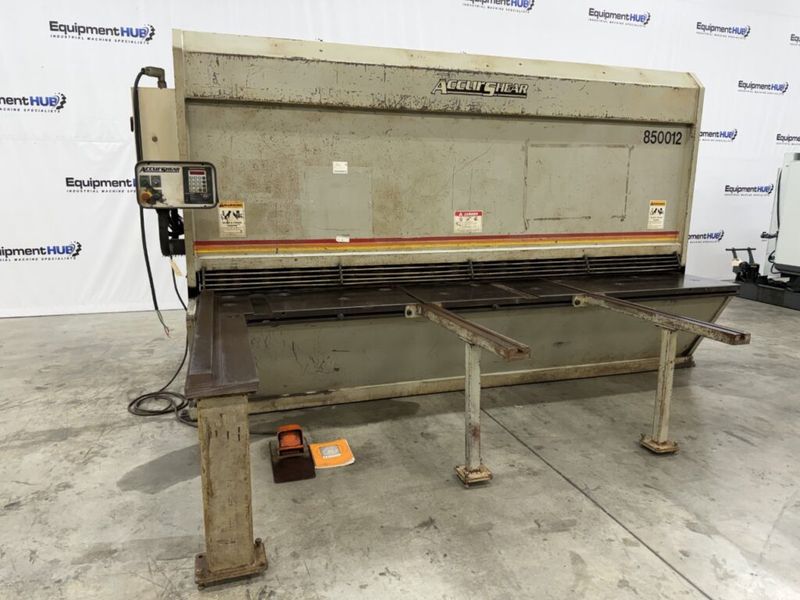 Accurshear 850012 1/2″ x 12′ Hydraulic Power Squaring Shear
