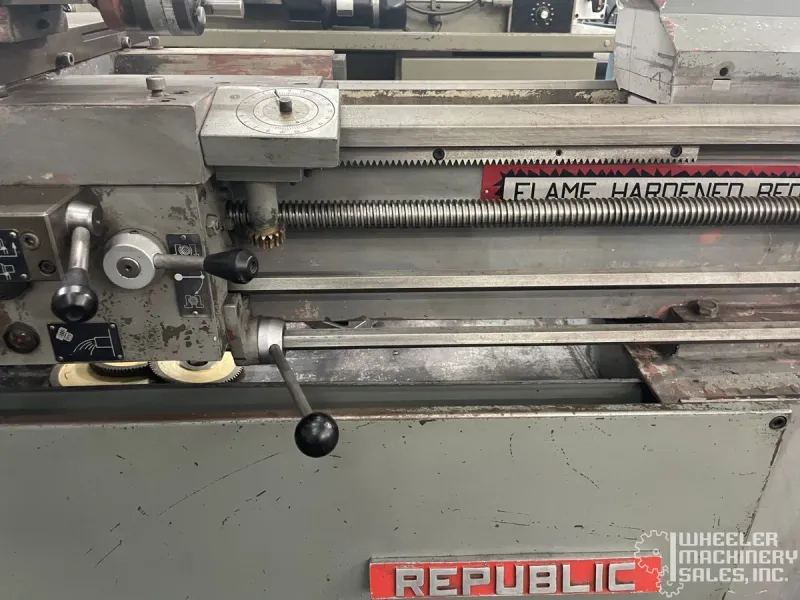Republic Lagun 14″/20" x 40″  Gap Bed Engine Lathe #8239 #1