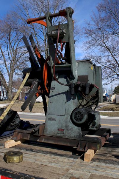 6000 LBS  x 18" SESCO MOTORIZED COIL REEL & CAR : STOCK #76387