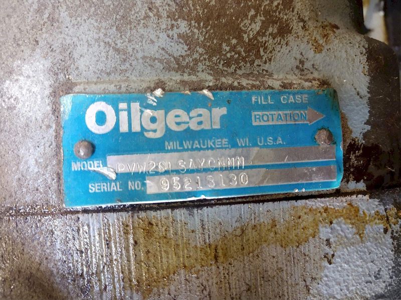 20 HP OILGEAR / RELIANCE MODEL #PVW2SLSAYCNNN PUMP & HYDRAULIC POWER UNIT: STOCK #14981