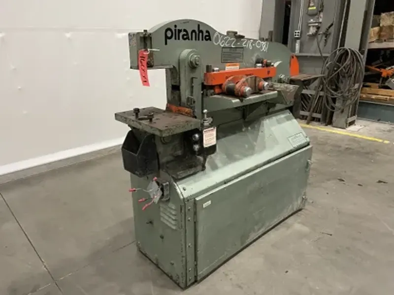 Piranha Model P-50 Ironworker